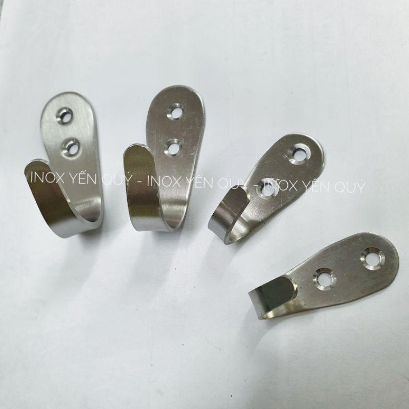 Móc đơn inox khoan tường treo đồ inox, quần áo, đồ đa năng tiện dụng mọi nơi