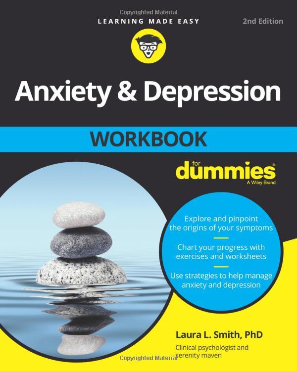 Sách ngoại văn: Anxiety And Depression Workbook For Dummies - 2nd Edition