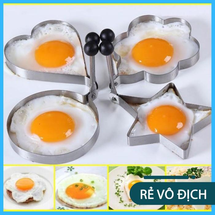 Bộ khuôn rán trứng 4 hình dễ thương