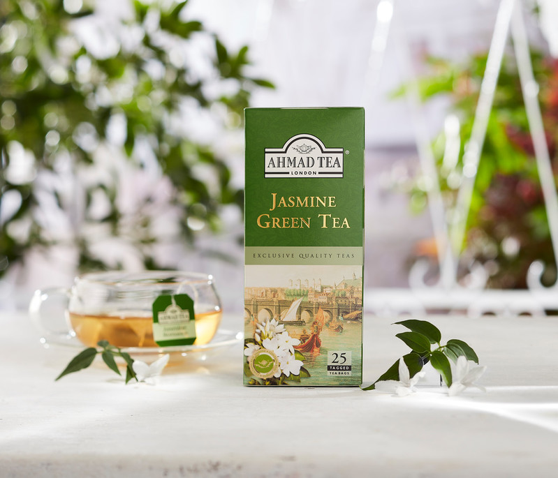 TRÀ XANH AHMAD ANH QUỐC - NHÀI (50g) - Jasmine Green Tea