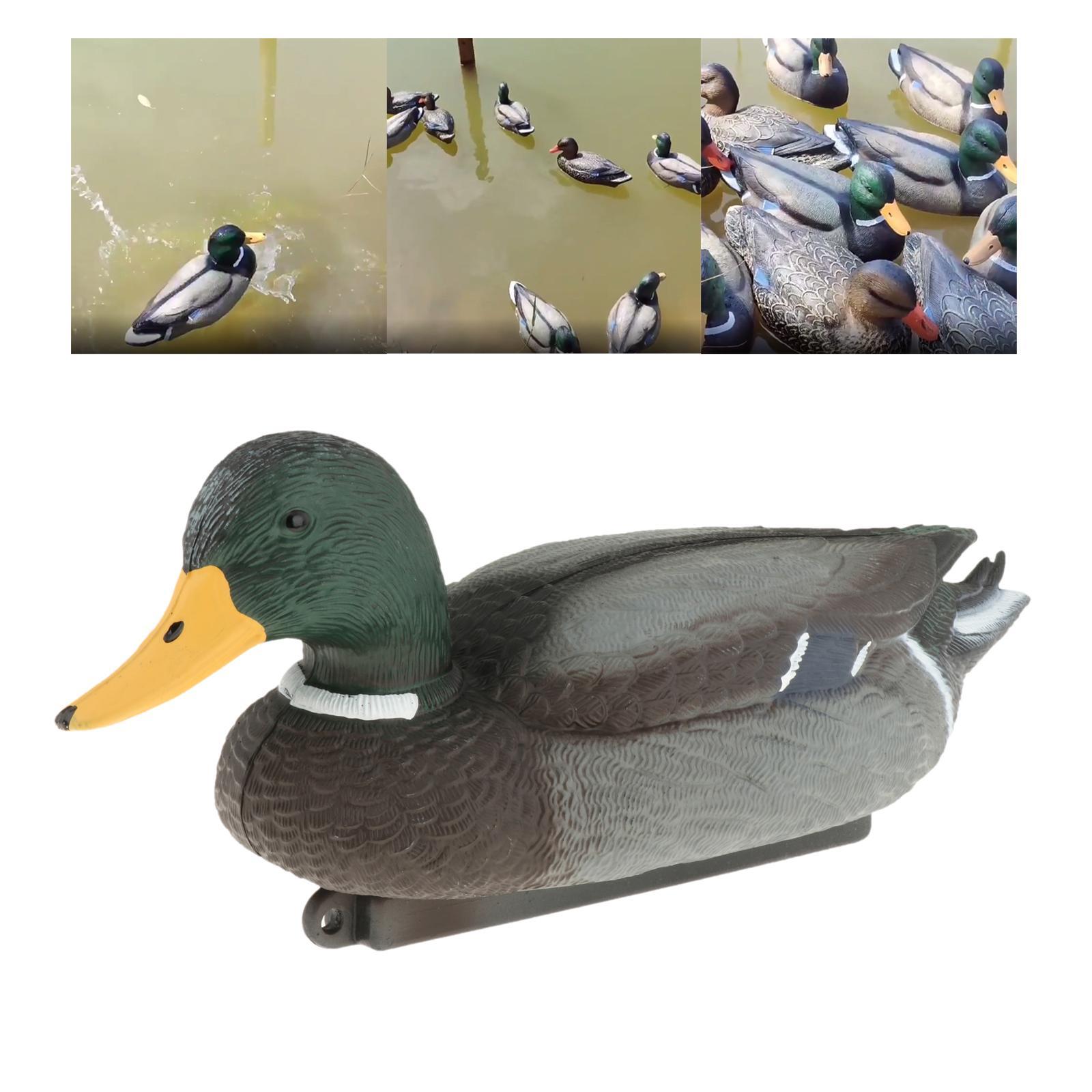 Floating Duck Decoy 3D Ornament Simulation Hunting Duck for Garden