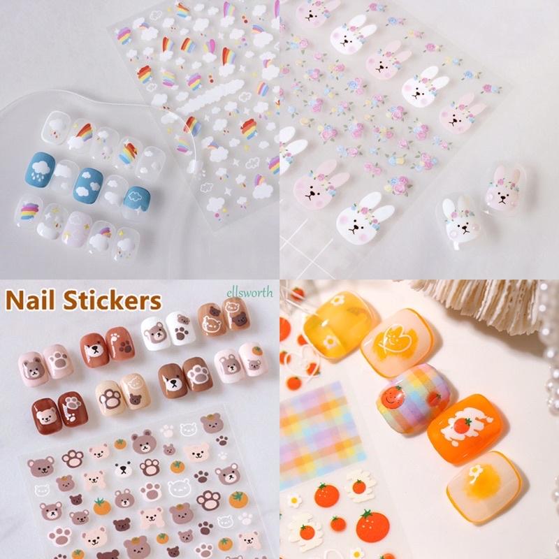 Miếng stick dán mong siêu cute dành cho NAil