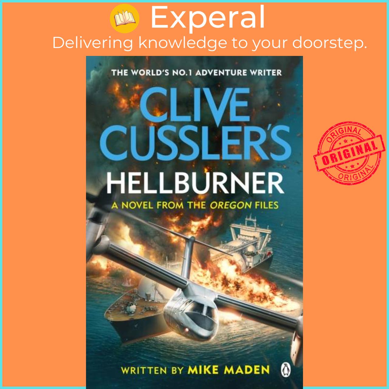 Sách - Clive Cussler's Hellburner by Mike Maden (UK edition, paperback)