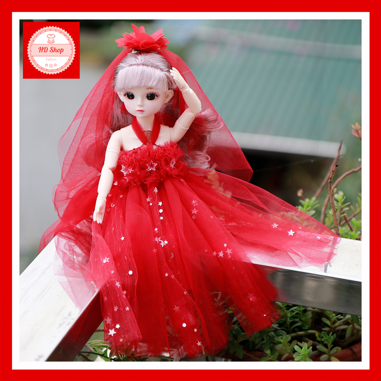 Búp bê đồ chơi cho bé gái cao 30CM phát nhạc