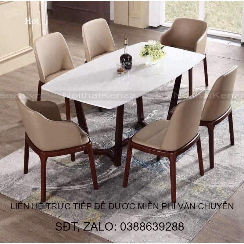 Bàn ăn concorde mặt đá