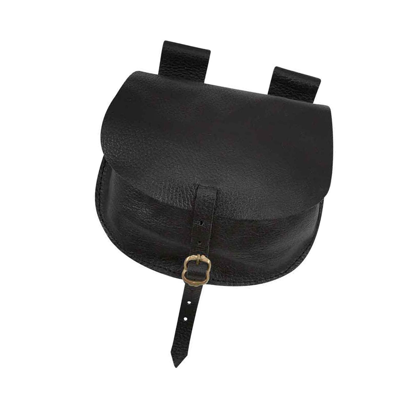 Fanny Pack Waist Bag Purse PU Leather Costume Accessories Waist Pouch Belt Pouch for Cosplay Stage Show Role Playing Women Men