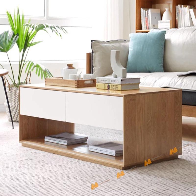 Made in VN - Bàn sofa hiện dại kiểu dáng đẹp - gỗ mdf 17mm công ty Mộc Phát độ bền trên 30 năm AN079