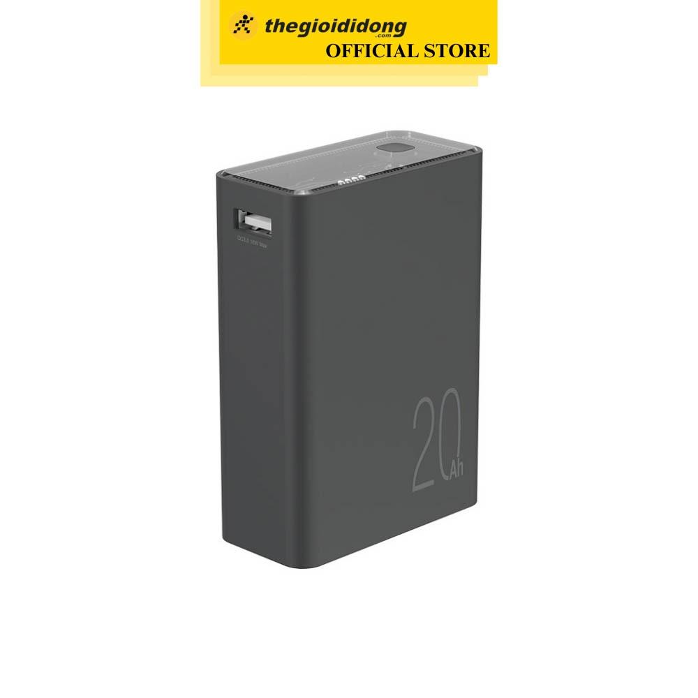 Pin sạc dự phòng Polymer 20000mAh Type C PD QC3.0 20W Xmobile DS223B - Hàng chính hãng