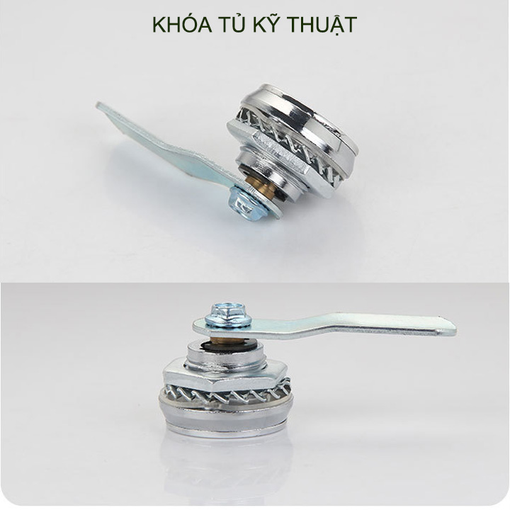 Khóa tủ kỹ thuật trong nhà MS401, lõi đồng kèm 2 chìa khóa 4 cạnh