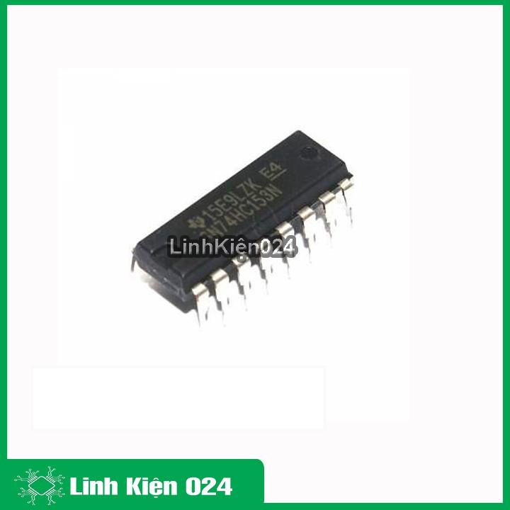 Chíp 74HC153 Dual 4-Input Multiplexer DIP16