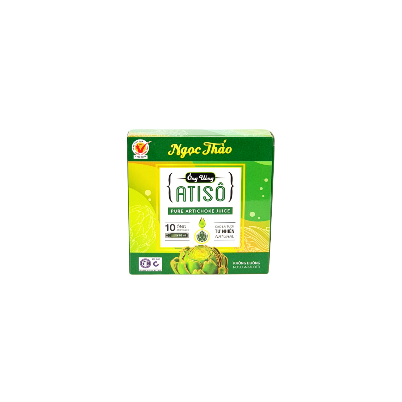 Hộp Cao Atiso uống liền Ngọc Thảo | 10 ống 10ml