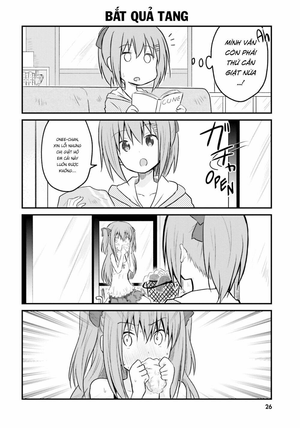 siscon onee-chan to ki ni shinai imouto no shimai yuri manga okiba chapter 2 8