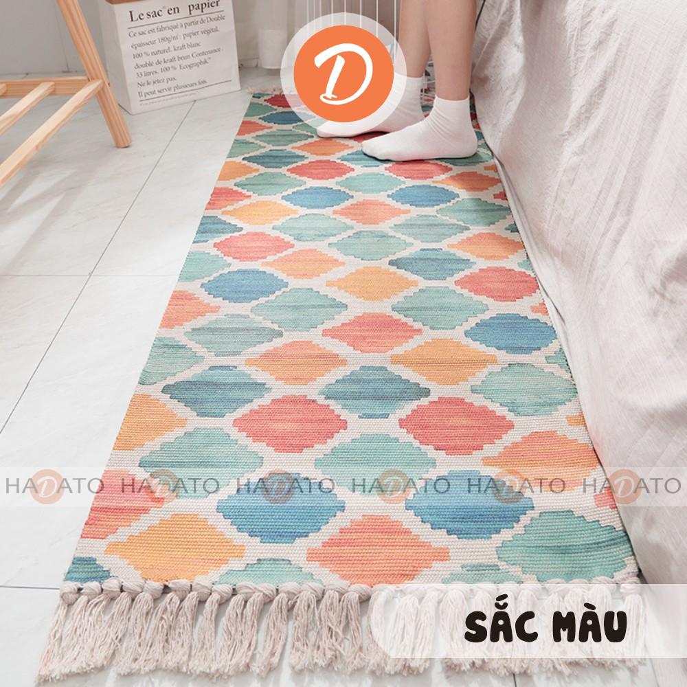 Thảm lau chân THẢM scandinavian phong cách vintage có đế chống trượt CAO CẤP VOL1 - TR 1