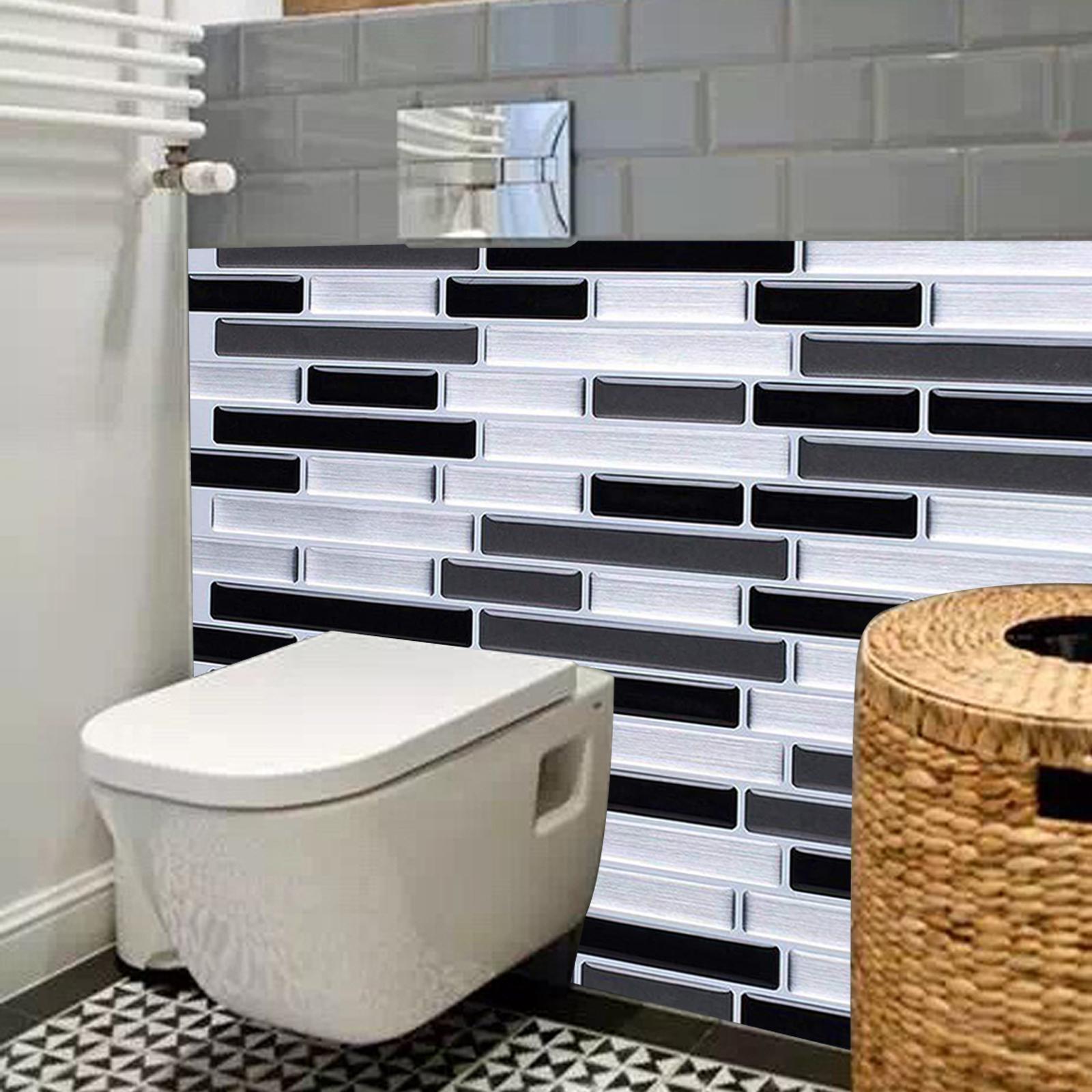 3D Self Adhesive Wall Backsplash Waterproof Home Decor