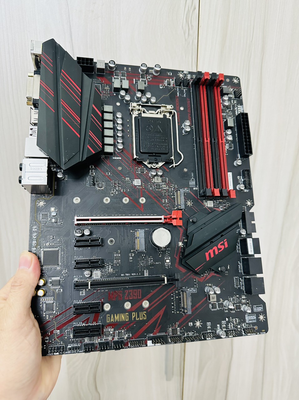 Bo Mạch Chủ (Mainboard) MSI MPG Z390 GAMING PLUS - HÀNG CHÍNH HÃNG