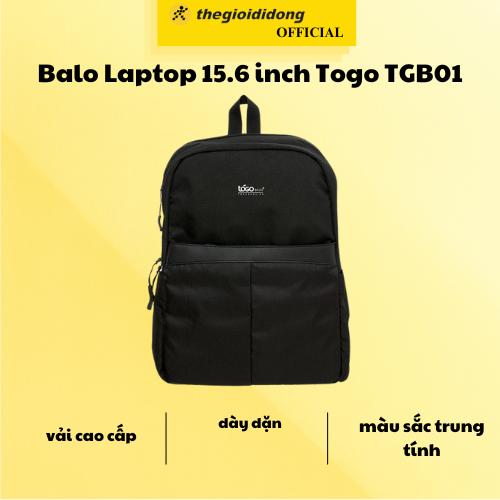 Balo Laptop 15.6 inch Togo TGB01 - Hàng Chính Hãng