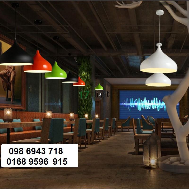 Đèn thả chao nhôm giọt nước đẹp
