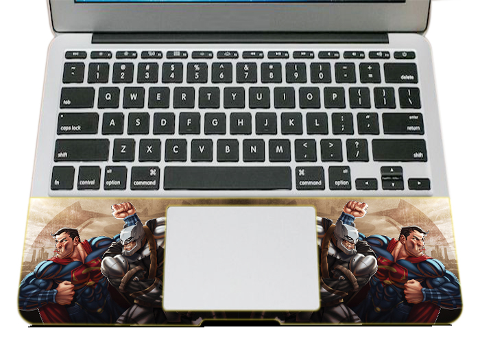 Miếng Dán Trang Trí Mặt Ngoài + Lót Tay Laptop Hoạt Hình LTHH - 787