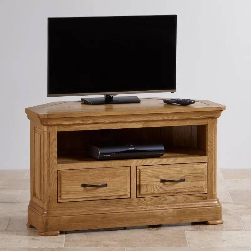 Tủ TV Góc Canterbury Gỗ Sồi Ibie LSVCANO