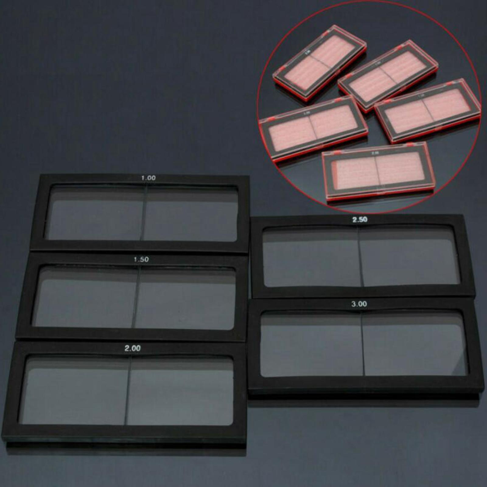 2x Glass Welding Magnifier Set Diopter Lens Welding Protective Gear - 2.5