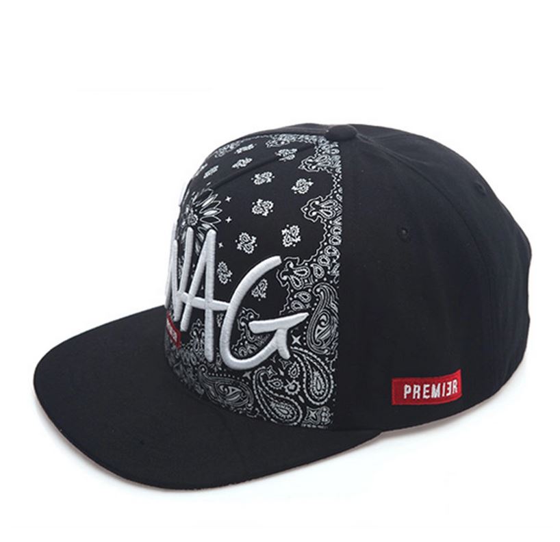 PREMI3R Mũ Snapback  Nón Hiphop SWAG PASELY màu đen trắng mũ lưỡi trai phong cách hàn quốc nón thương hiệu chính hãng