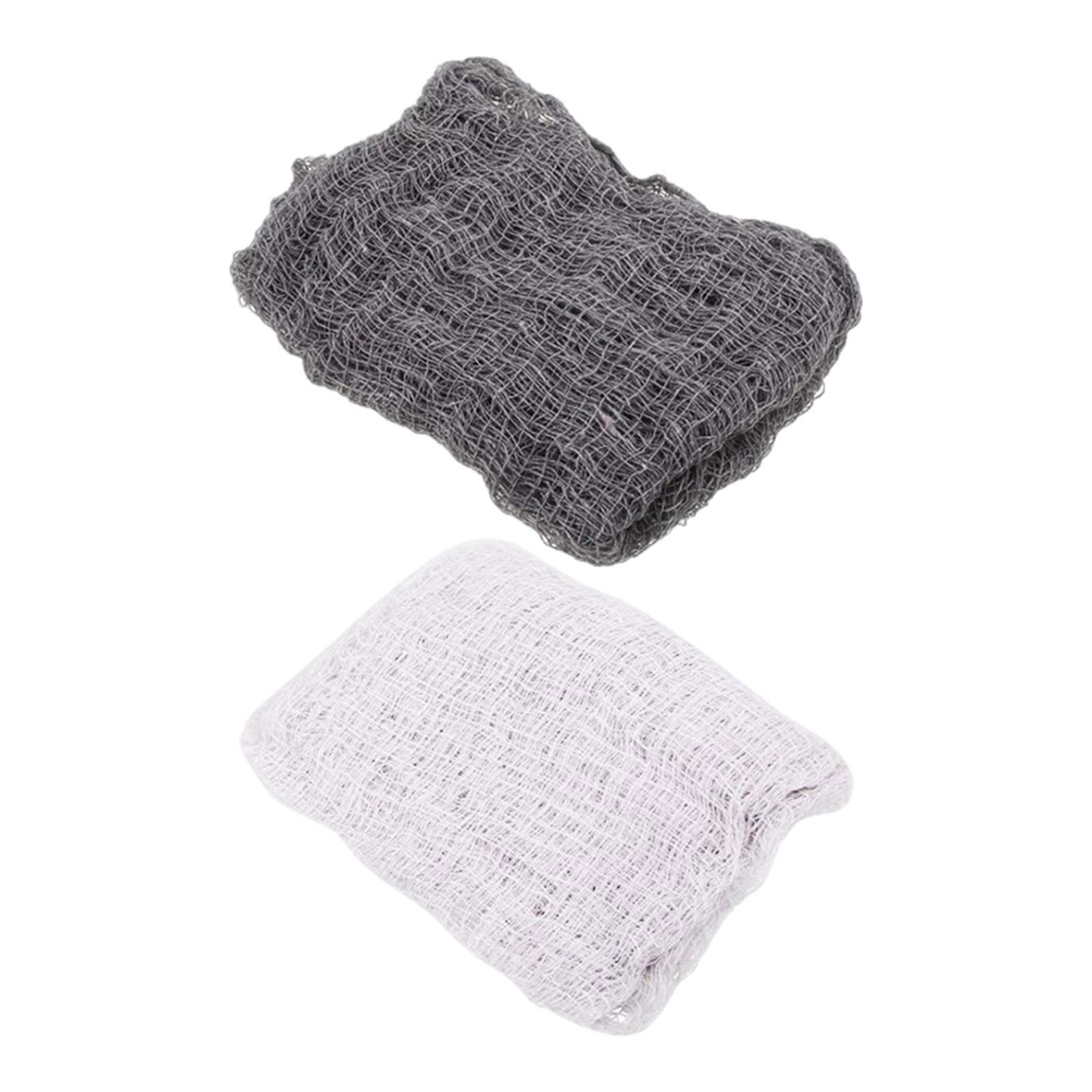 2Pcs Halloween Creepy Cloth, Spooky Cloth, Tapestry Halloween Party Decor for Outdoor, Haunted House, Ceilings Indoor