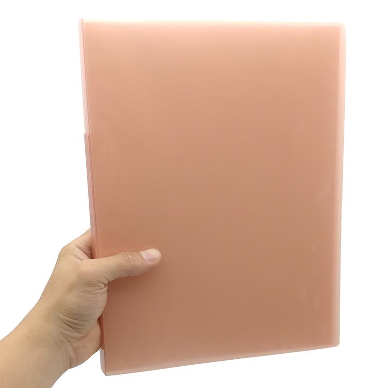 Bìa 40 Lá A4S - King Jim 186-40GSV - Coral Pink