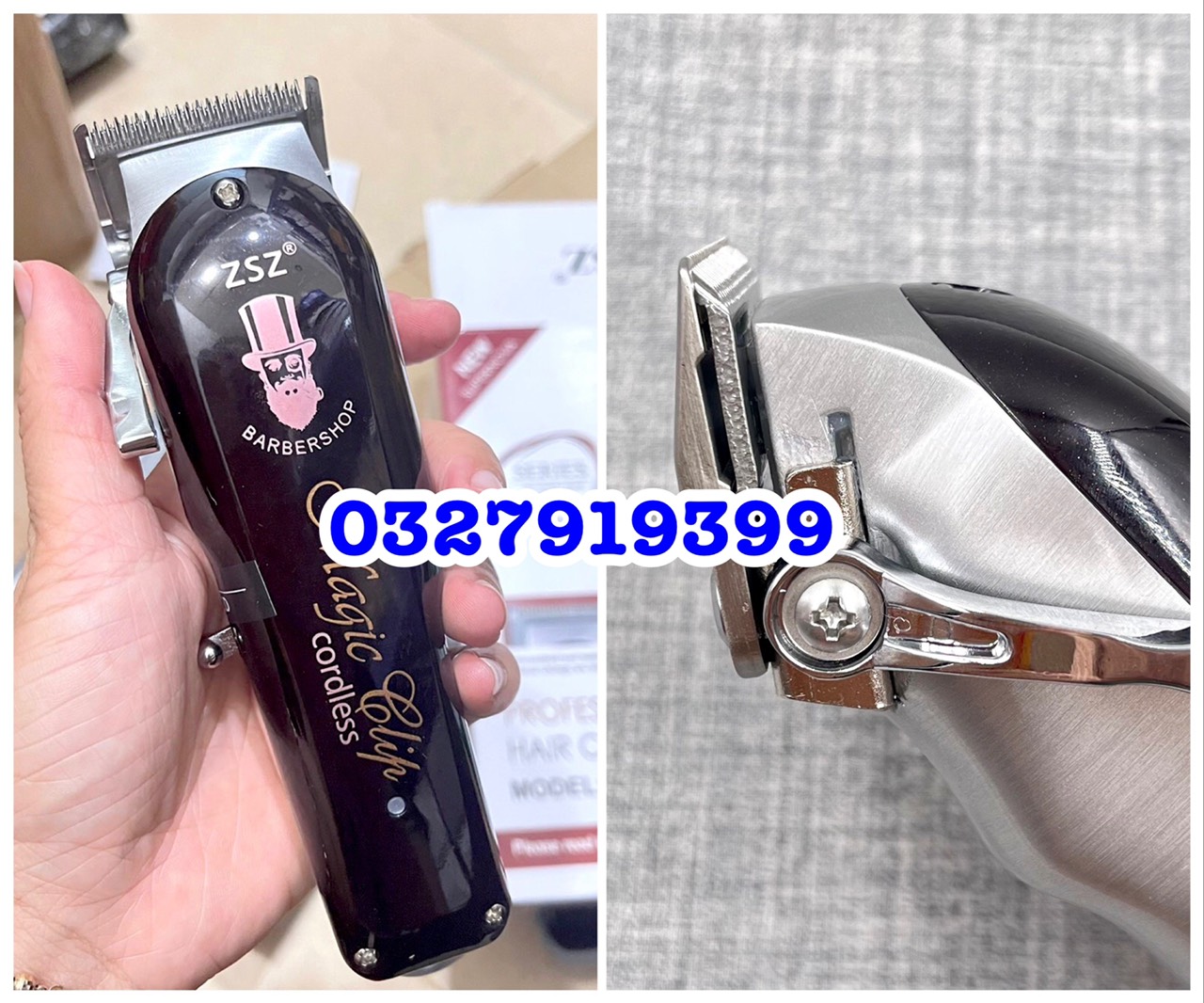 Tông đơ cắt tóc cao cấp ZSZ F52 - lưỡi kép
