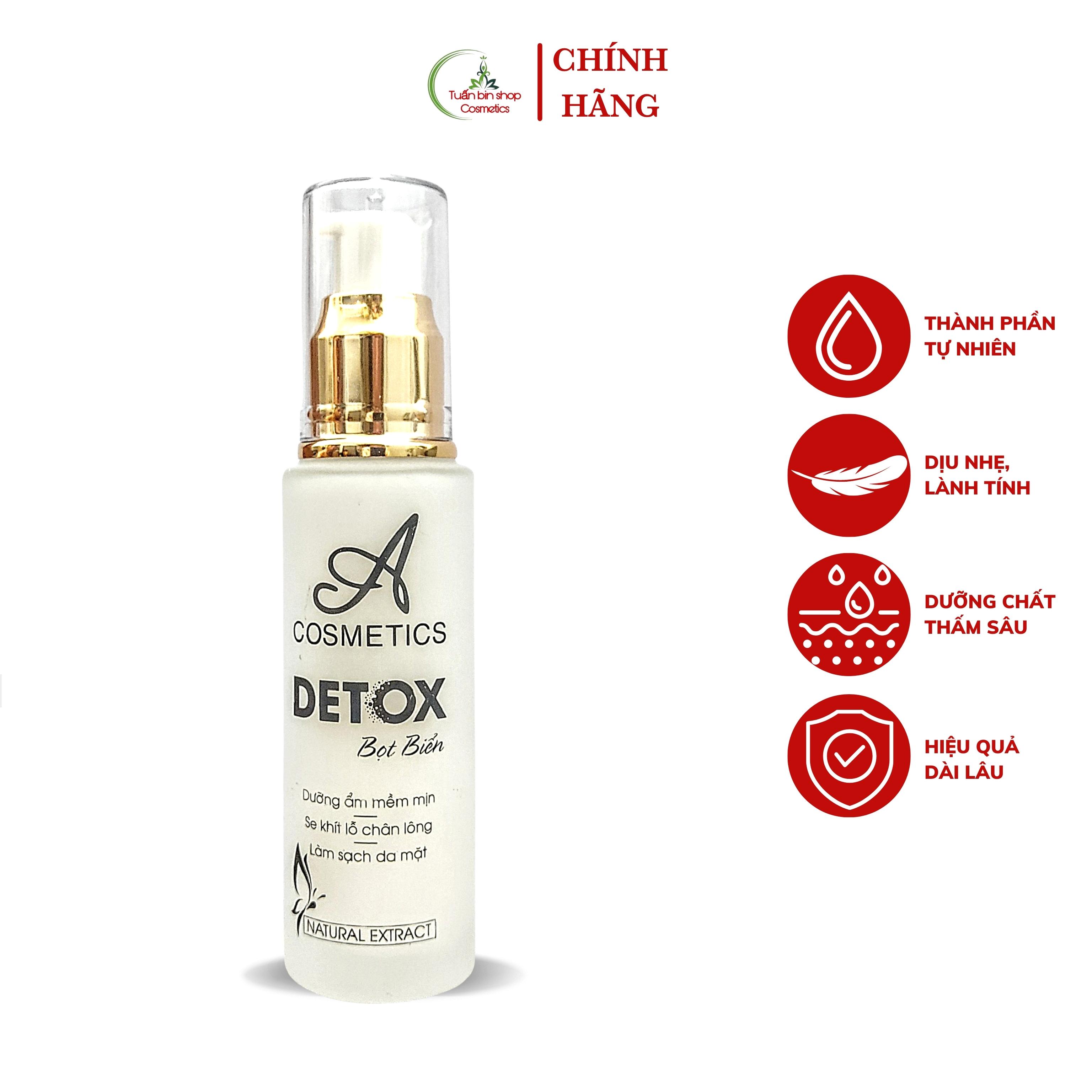 Mặt nạ thải độc Acosmetics, detox bọt biển 50g