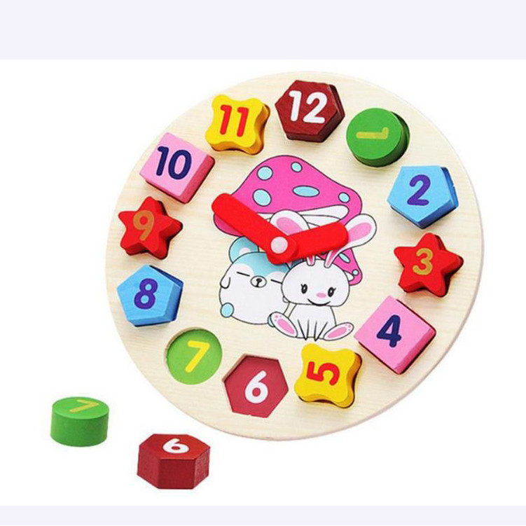 Đồng hồ số hình khối mini