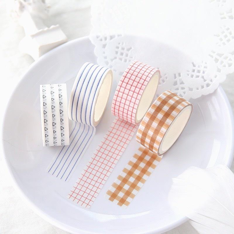 Băng Dính Washi Tape Làm Đẹp Lưu Bút, Sổ Tay Và Nhật Ký Cá Nhân