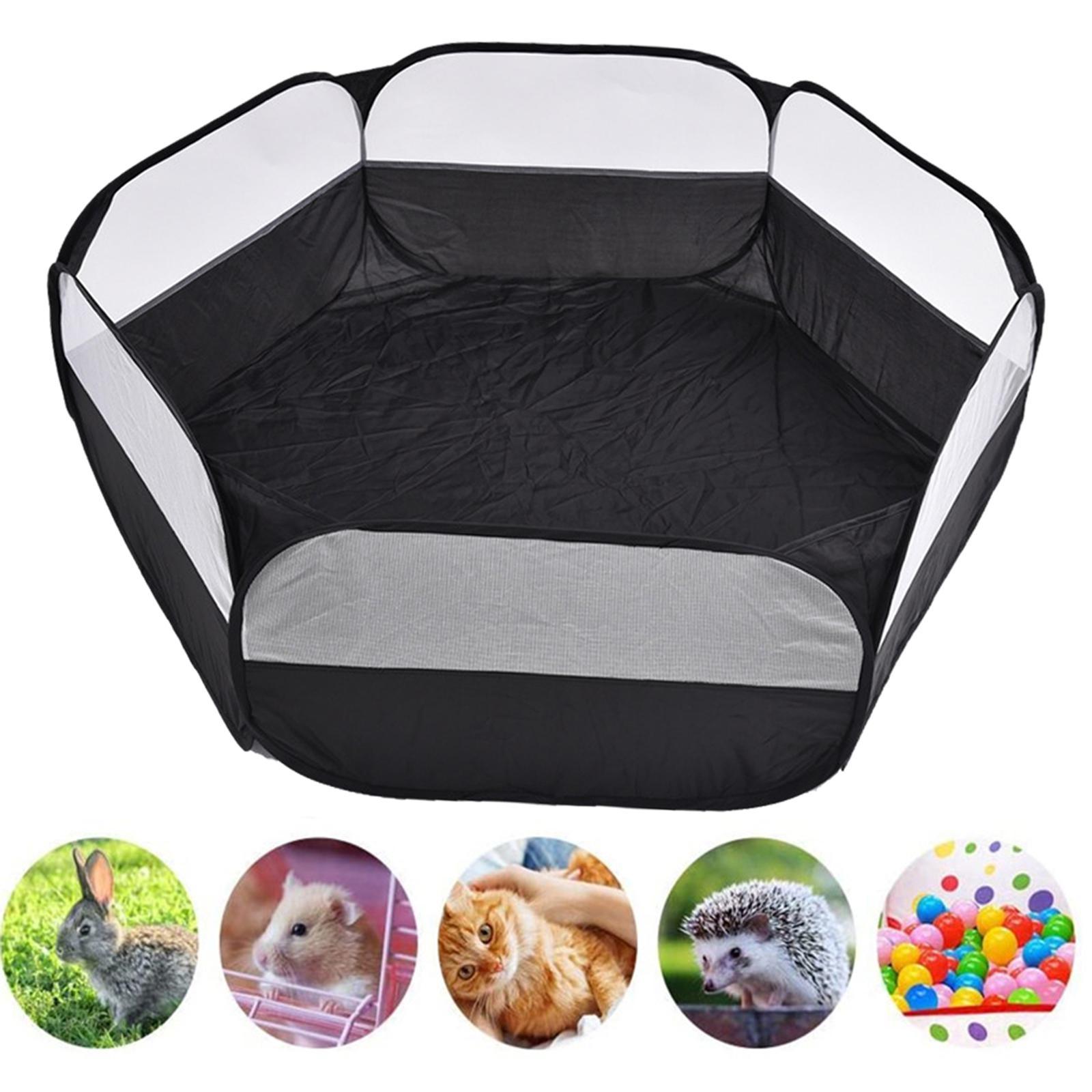 Animal Playpen Anti Escape Cage Tent for Cat Hamster Bunny