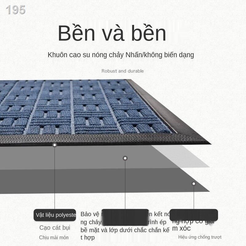 Nhà sang trọng thảm cửa lối vào chống trượt ngoài trời bước chân