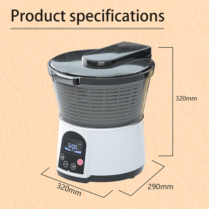 Máy rửa và khử khuẩn thực phẩm bằng Ozone cao cấp AXM-810 dung tích 6 lít