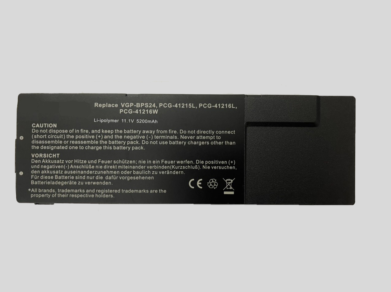Pin dành cho laptop Sony Vaio BPS24 - Pin thay thế cho laptop hàng nhập khẩu.