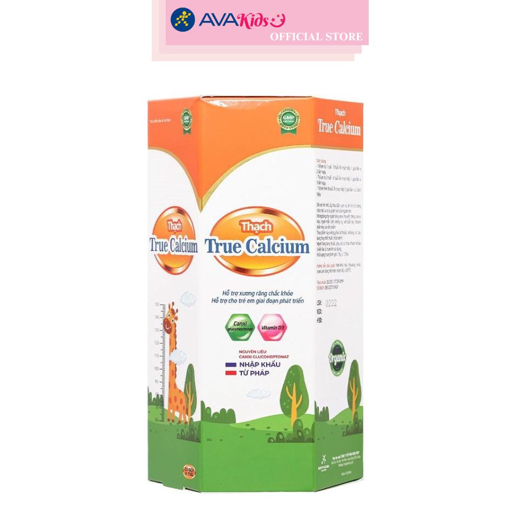 Thạch Natulife True Calcium hỗ trợ xương răng chắc khỏe 20 gói (từ 1 tuổi)