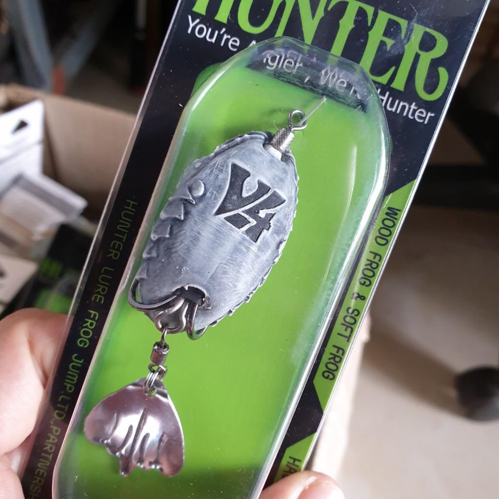 Mồi mềm nhái hơi V4 HUNTER Lure cá lóc cực nhạy