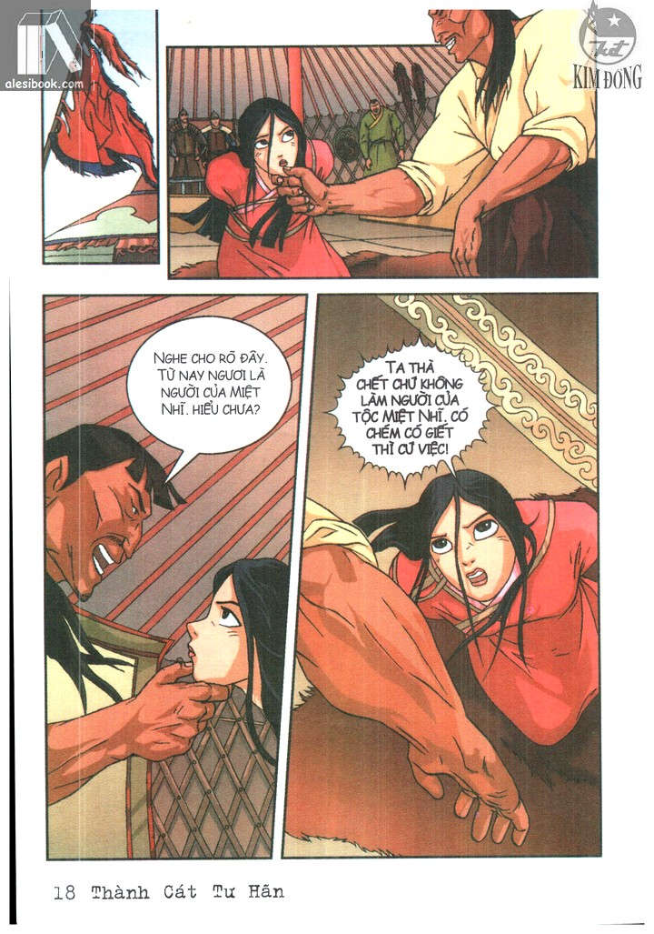 thành cát tư hãn chapter 28 15