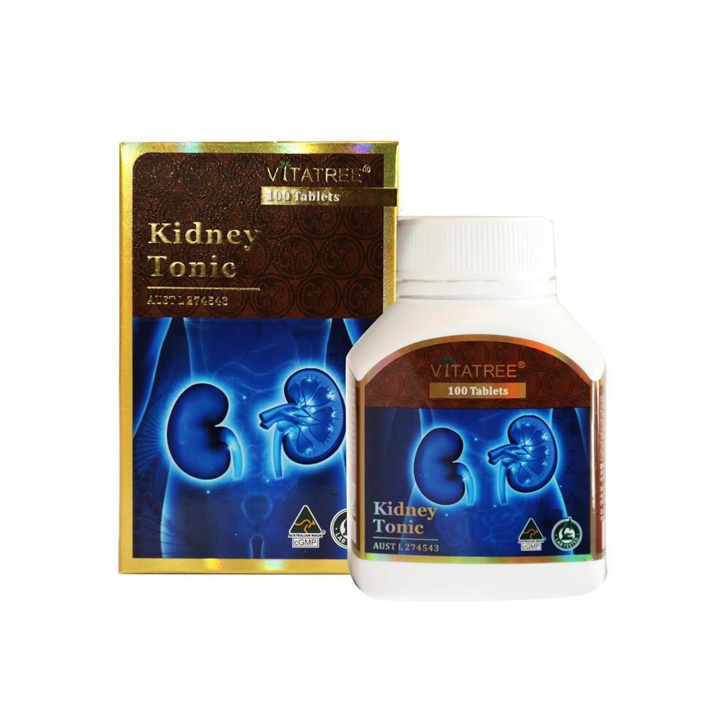 Thực phẩm bảo vệ sức khỏe VITATREE Bổ Thận Giải Độc Thận - Kidney Tonic - 100 Viên