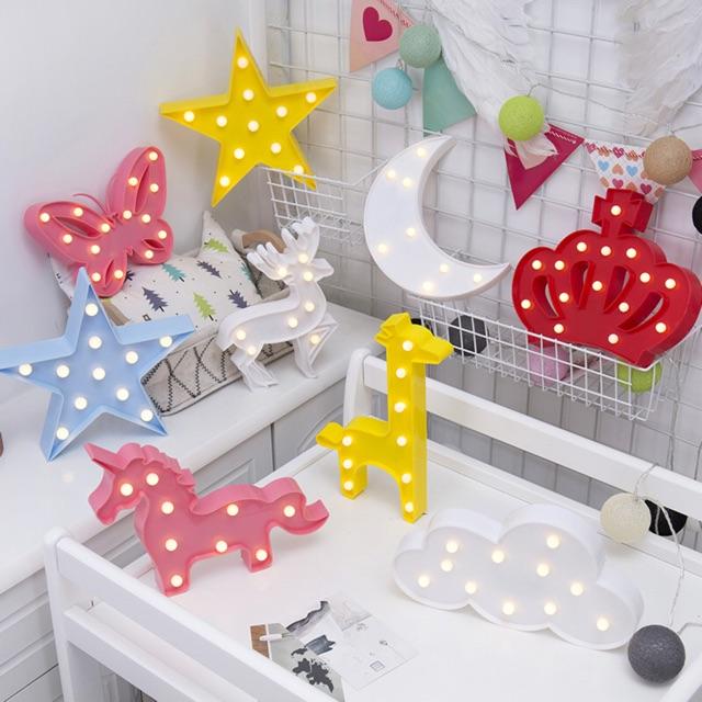 Đèn led hình cầu vồng trang trí, đèn ngủ cầu vồng
