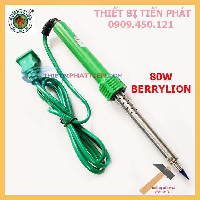 Mỏ Hàn Chì, Mỏ Hàn Thiếc Hãng BERRYLION 80W 220V Cao Cấp Siêu Bền (Chính Hãng)