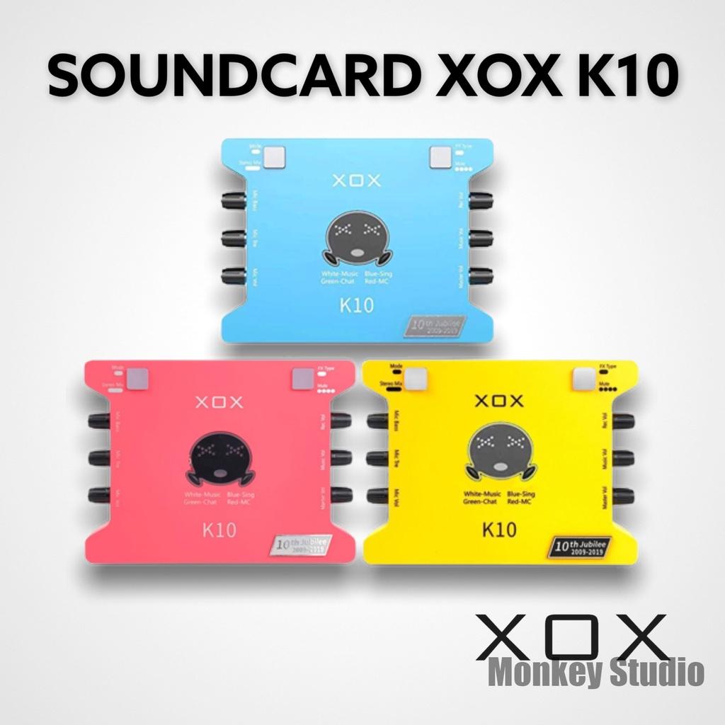 Bộ Mic Hát Livestream Soundcard XOX K10 2020 & Mic TAKSTAR SM8B Chất Lượng Cao, Âm Thanh Cực Kỳ Sống Động - Hàng Chính Hãng