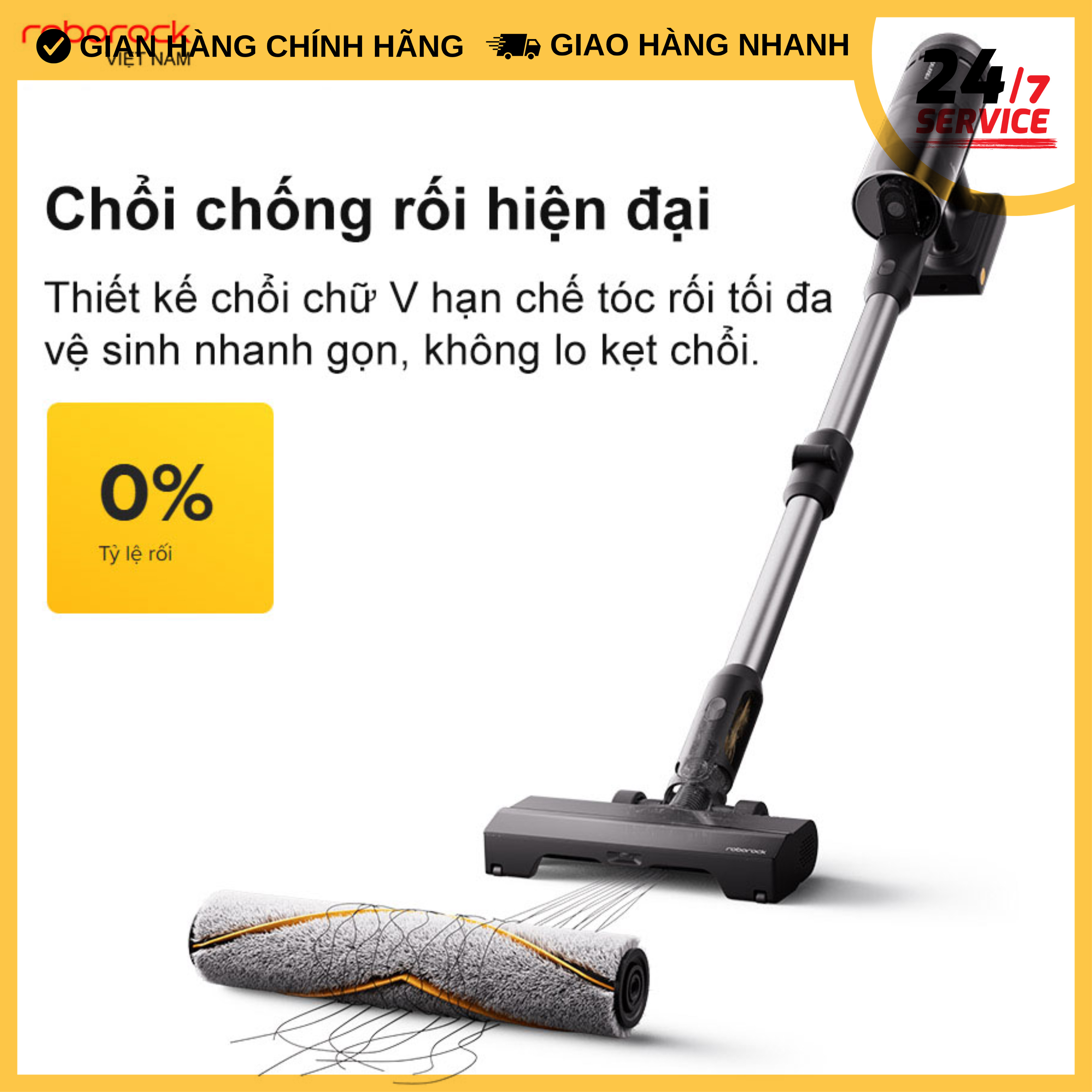 Máy hút bụi cầm tay Roborock H60 Ultra – Hàng Chính Hãng
