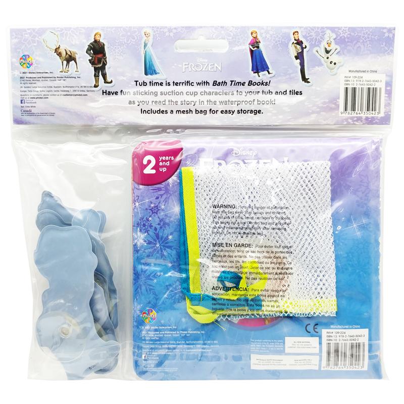 Disney Frozen Bath Time Books (Eva Bag Edition)