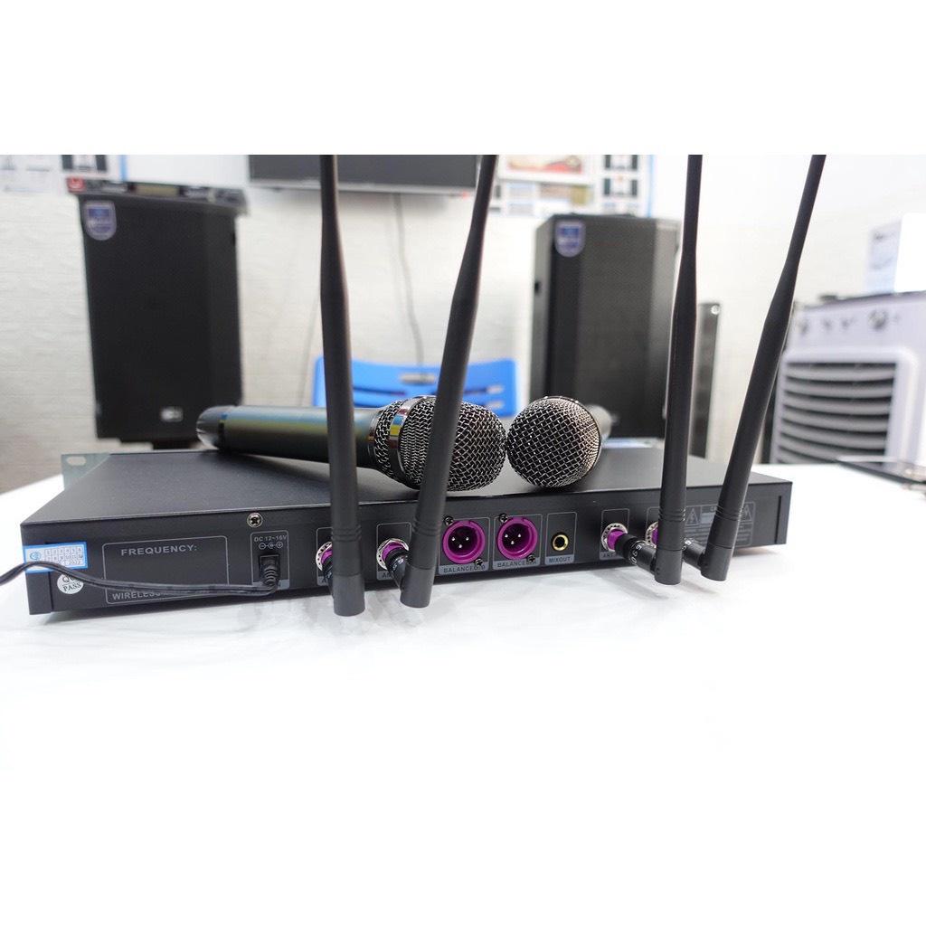 Micoro không dây CM-X5 PLUS cao cấp model 2022,chế độ tự ngặt,4 dâu