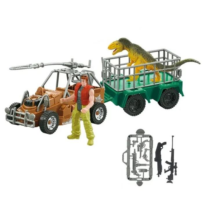 Bộ Đồ Chơi Trung Tâm Nghiên Cứu Khủng Long - Xe Bọc Thép Lớn - Vecto DN7738B