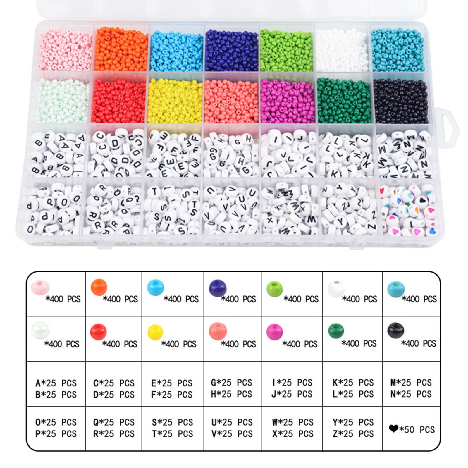 3mm Glass Seed Bead Small Spacer Beads DIY Necklace Jewelry Making Supplies