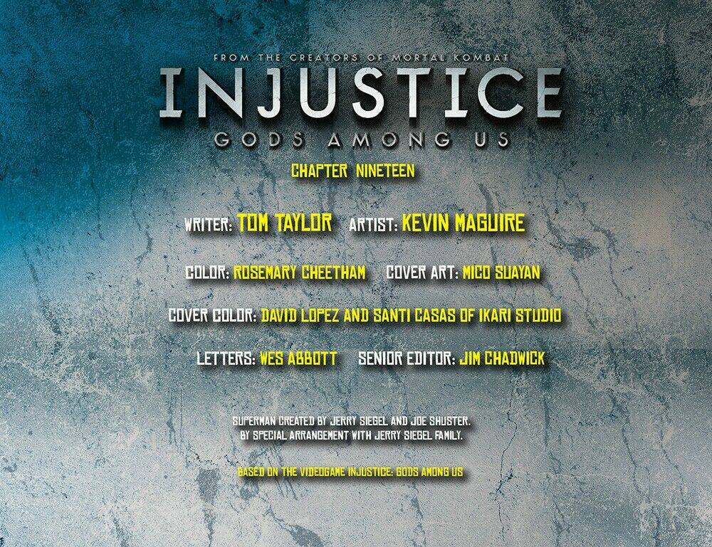 Injustice - Gods Among Us Chapter 19 - Trang 1