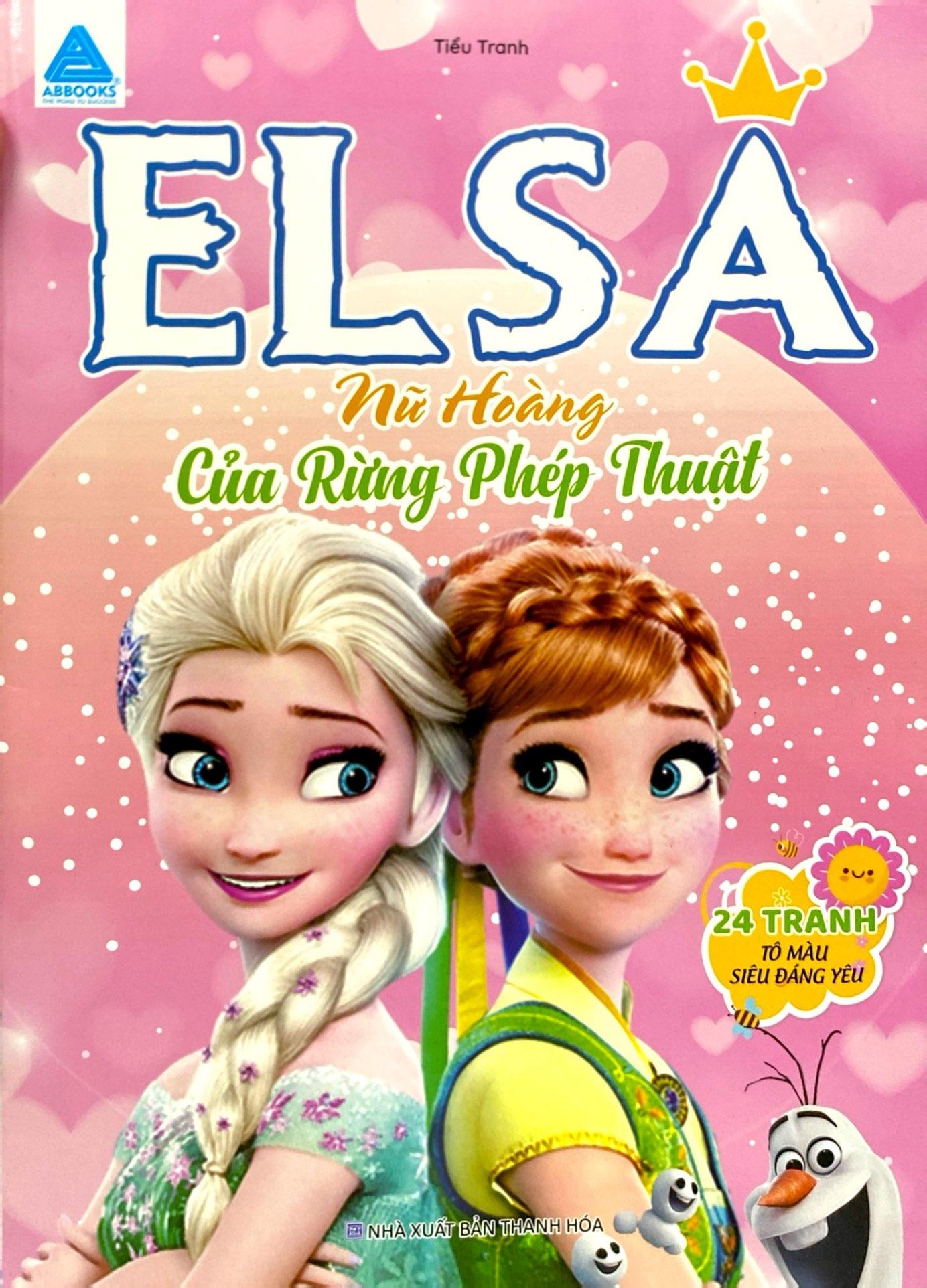 Sách - Elsa - Nữ Hoàng Của Rừng Phép Thuật