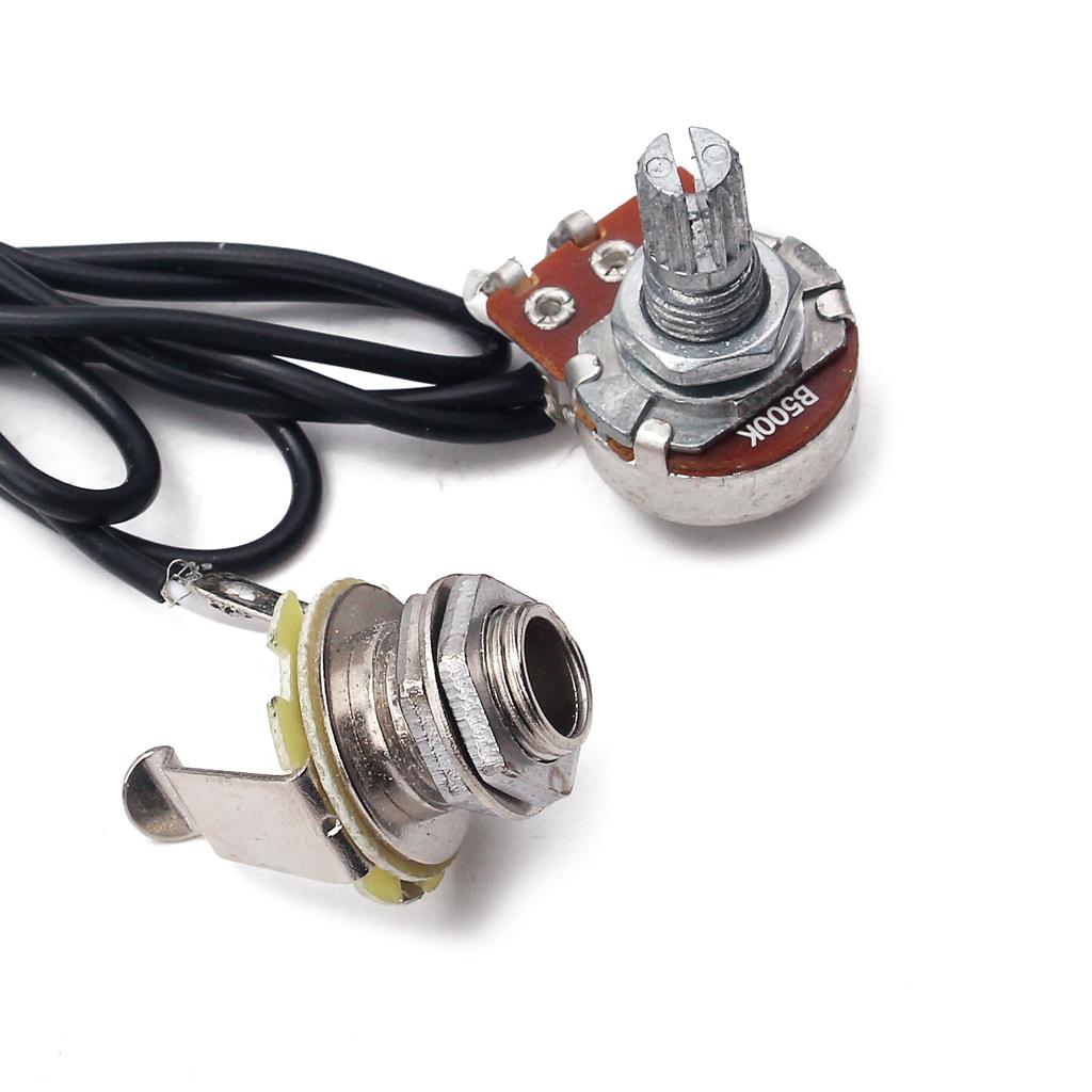 4 String Guitar Soundhole Prewired Active Pickup For Cigar Box Guitar